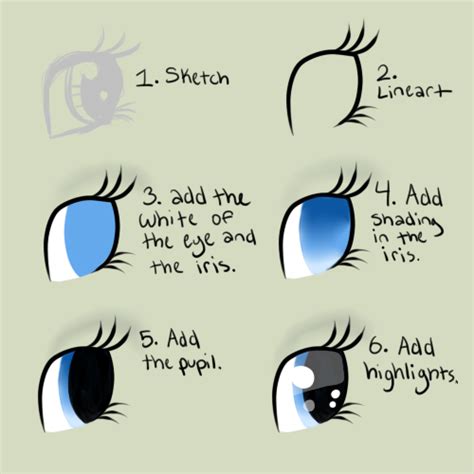 how to draw mlp eyes